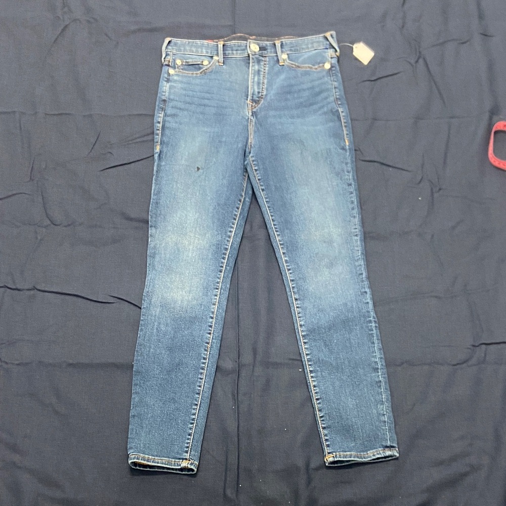 True Religion Women's Blue Skinny Jeans